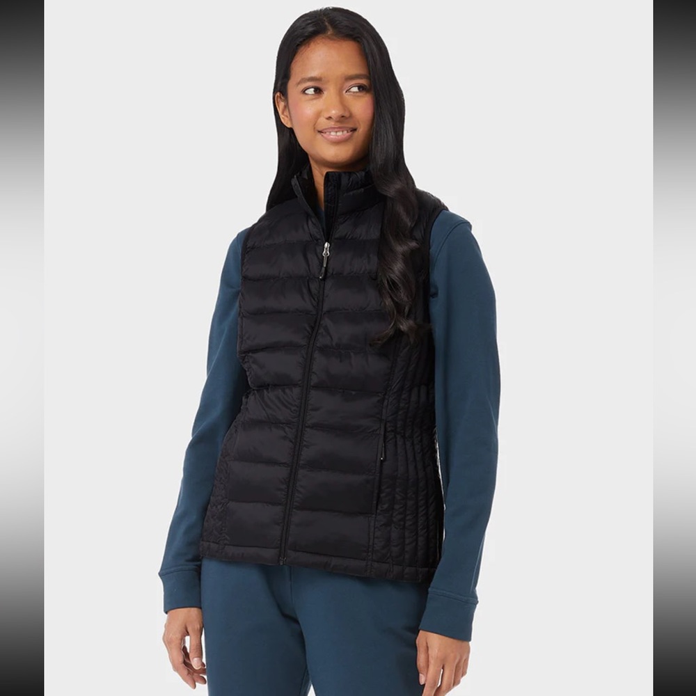 32 Degrees Black Puffer Vest